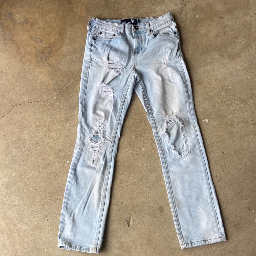 RSQ Tokyo super skinny light wash jeans